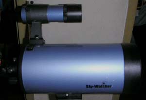 How my scope looks like with only the finderscope on