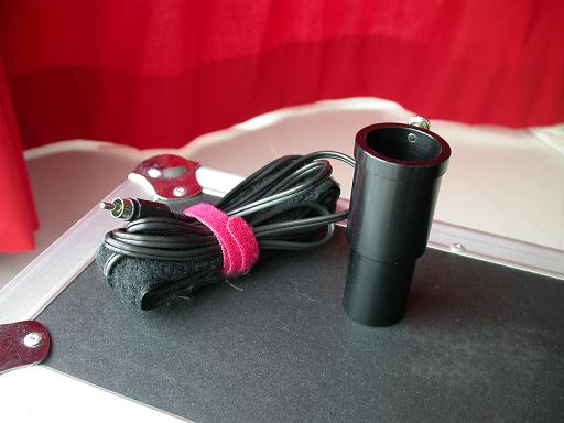 The extender for binoviewing and the Kendrik dew heater