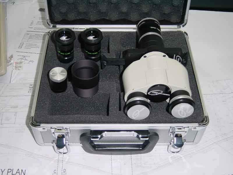 Eyepieces are not part of the package!