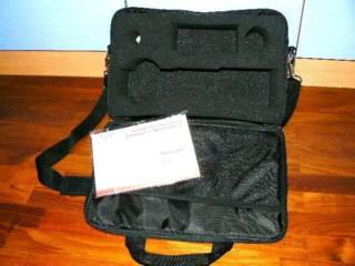 Opened with compartments