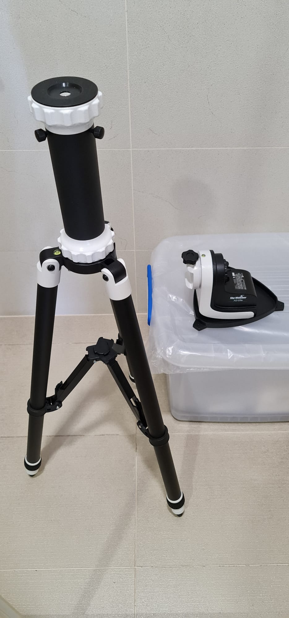 GTE mount and tripod